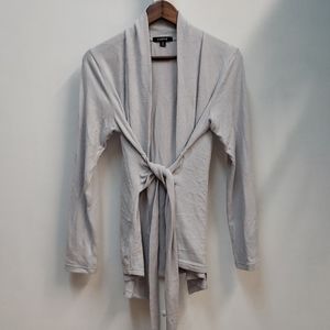 Crossbody Wrap Long Sleeve Top